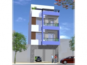Phối cảnh nhà phố